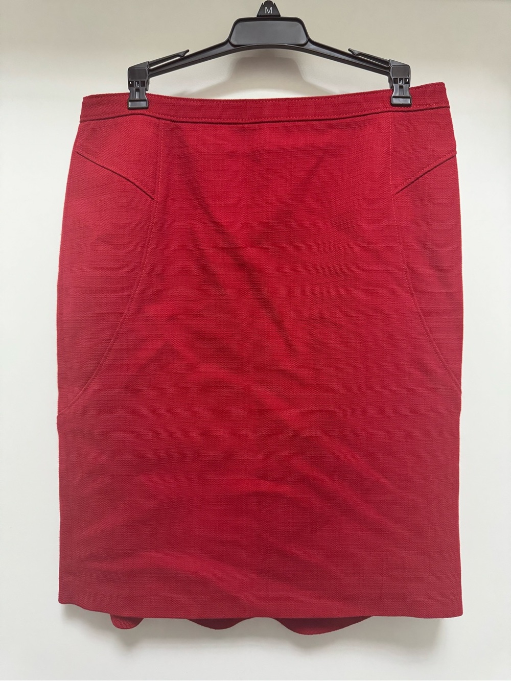Ann Taylor Pencil Skirt Red Size 10 Petite NWT